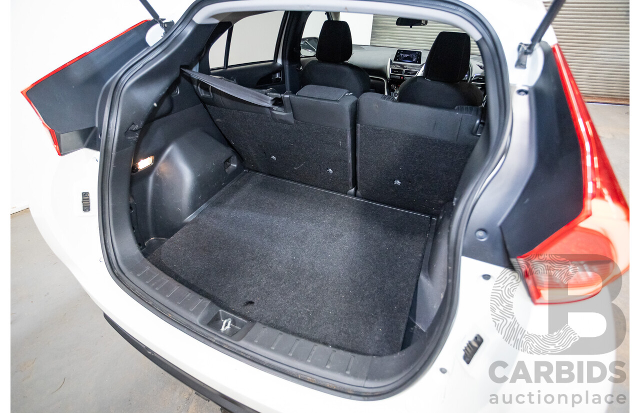 04/2019 Mitsubishi Eclipse Cross ES YA MY19 4D Wagon White Turbo1.5L