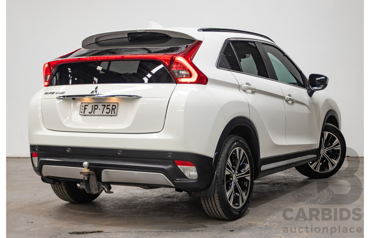 04/2019 Mitsubishi Eclipse Cross ES YA MY19 4D Wagon White Turbo1.5L