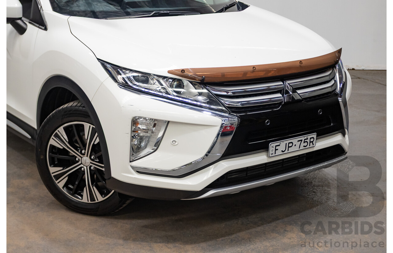 04/2019 Mitsubishi Eclipse Cross ES YA MY19 4D Wagon White Turbo1.5L