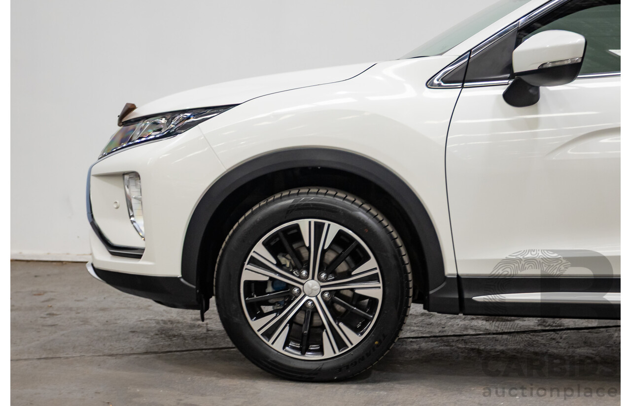 04/2019 Mitsubishi Eclipse Cross ES YA MY19 4D Wagon White Turbo1.5L