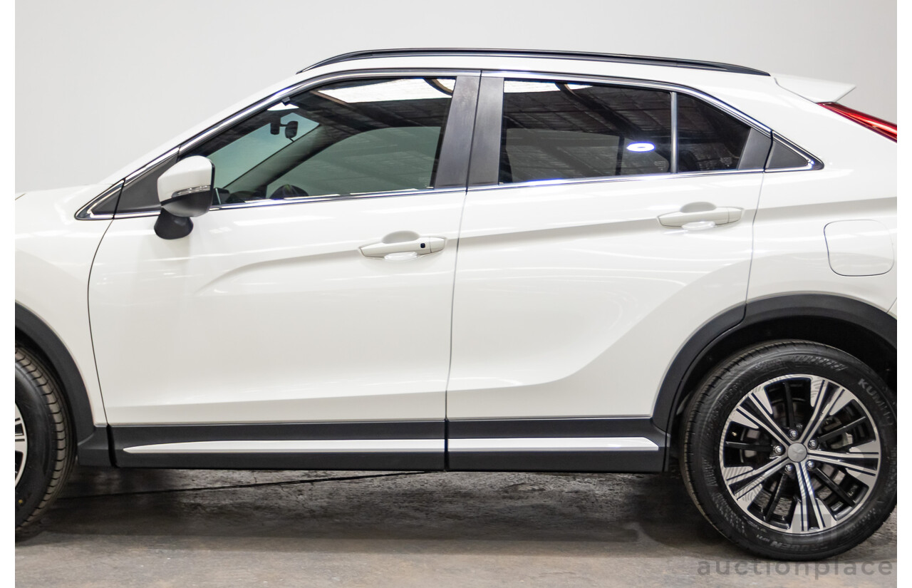04/2019 Mitsubishi Eclipse Cross ES YA MY19 4D Wagon White Turbo1.5L