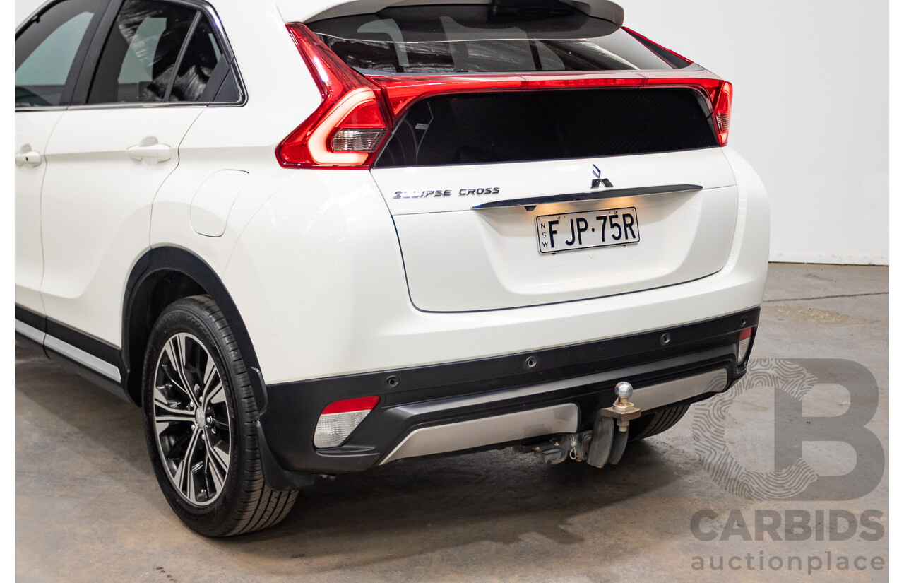 04/2019 Mitsubishi Eclipse Cross ES YA MY19 4D Wagon White Turbo1.5L