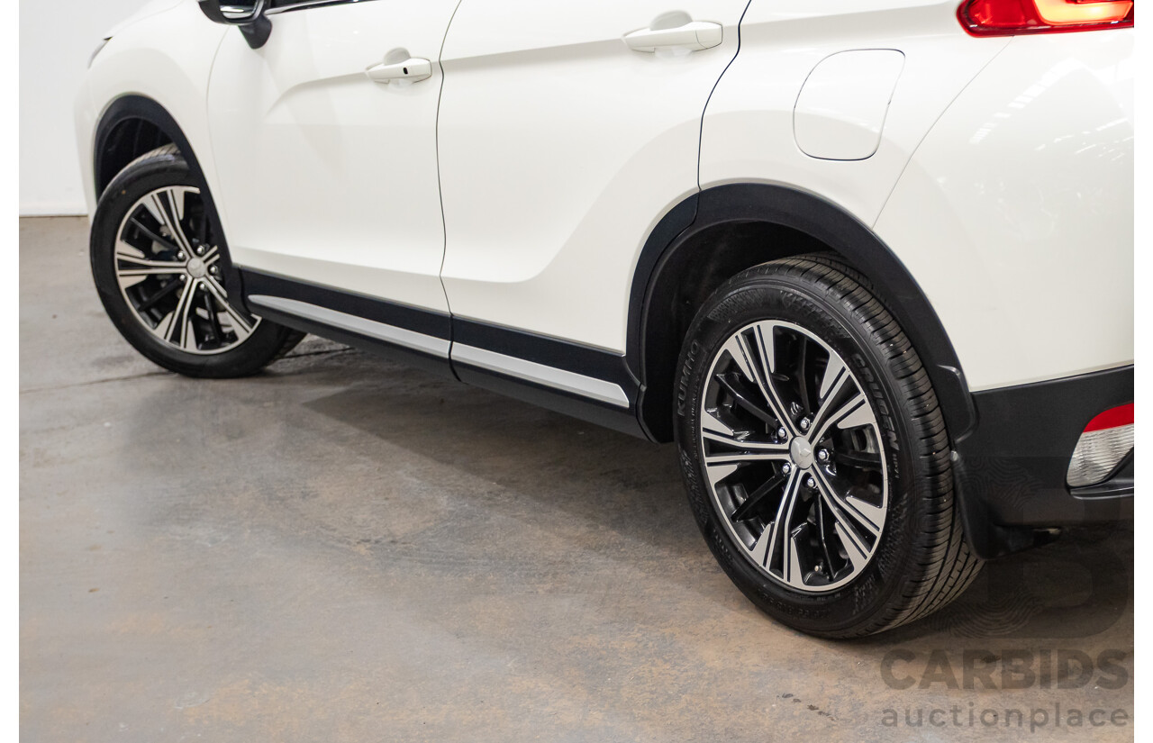 04/2019 Mitsubishi Eclipse Cross ES YA MY19 4D Wagon White Turbo1.5L