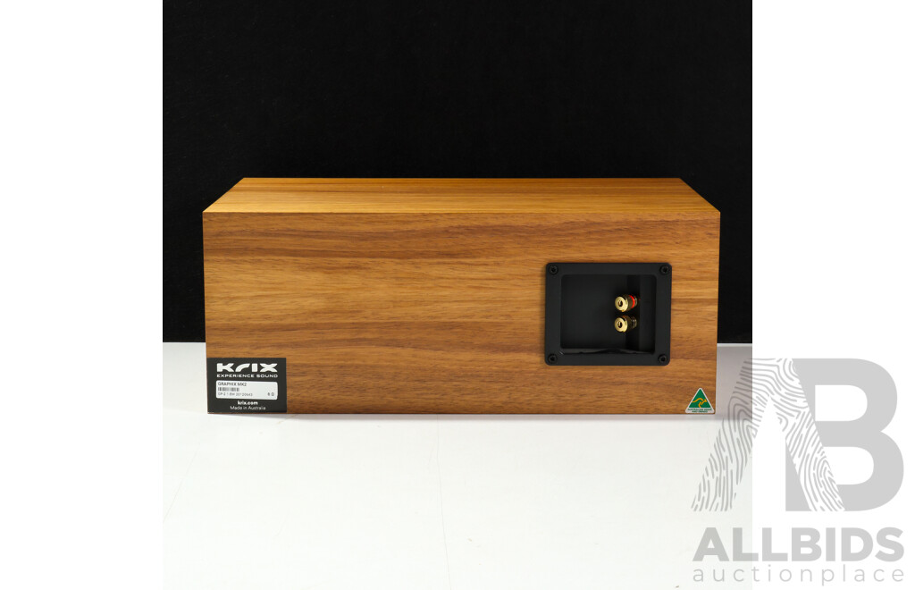 Single Boxed Krix Graphix MK2 Mid Range Speaker