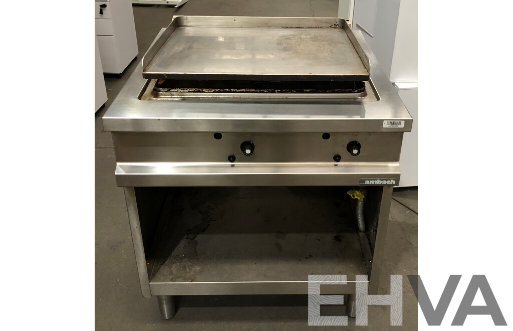 AmbachGH 120H Dual Burner Natural Gas Griddle