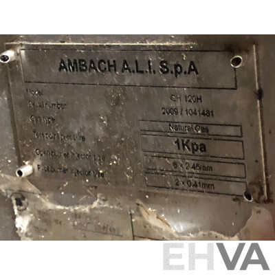 AmbachGH 120H Dual Burner Natural Gas Griddle