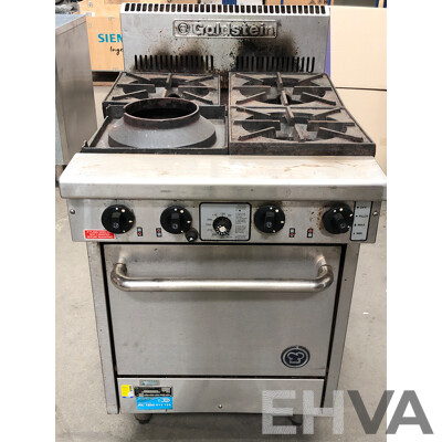 Goldstein LPG Four Burner Gas Cooktop/Oven