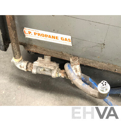 Goldstein LPG Four Burner Gas Cooktop/Oven