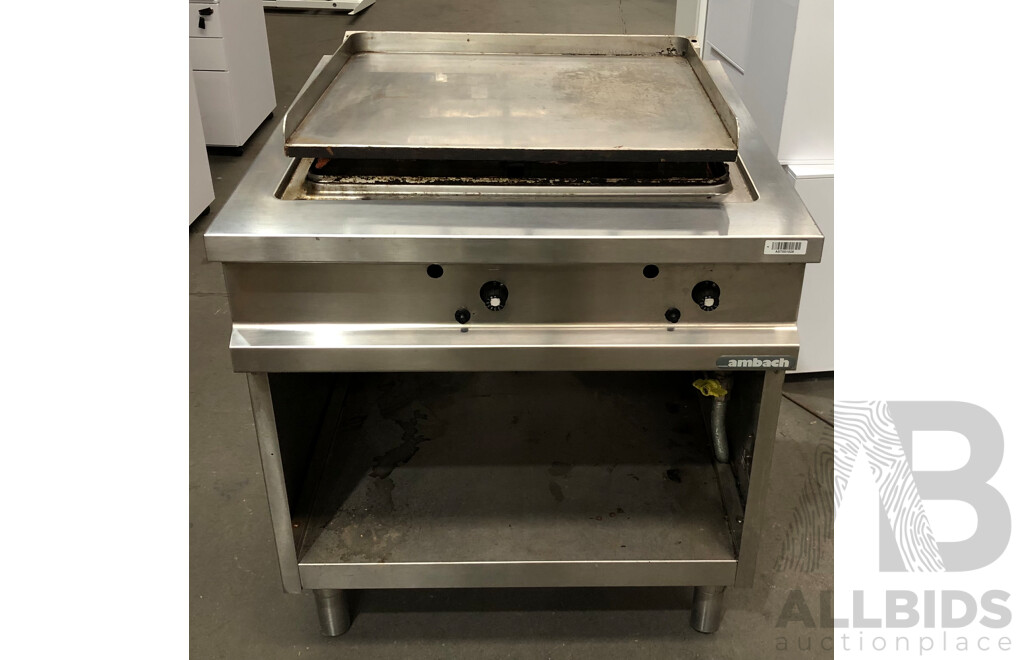 AmbachGH 120H Dual Burner Natural Gas Griddle