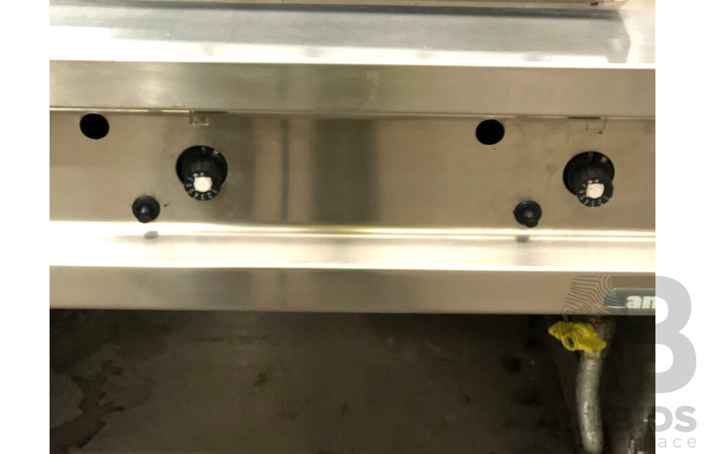 AmbachGH 120H Dual Burner Natural Gas Griddle