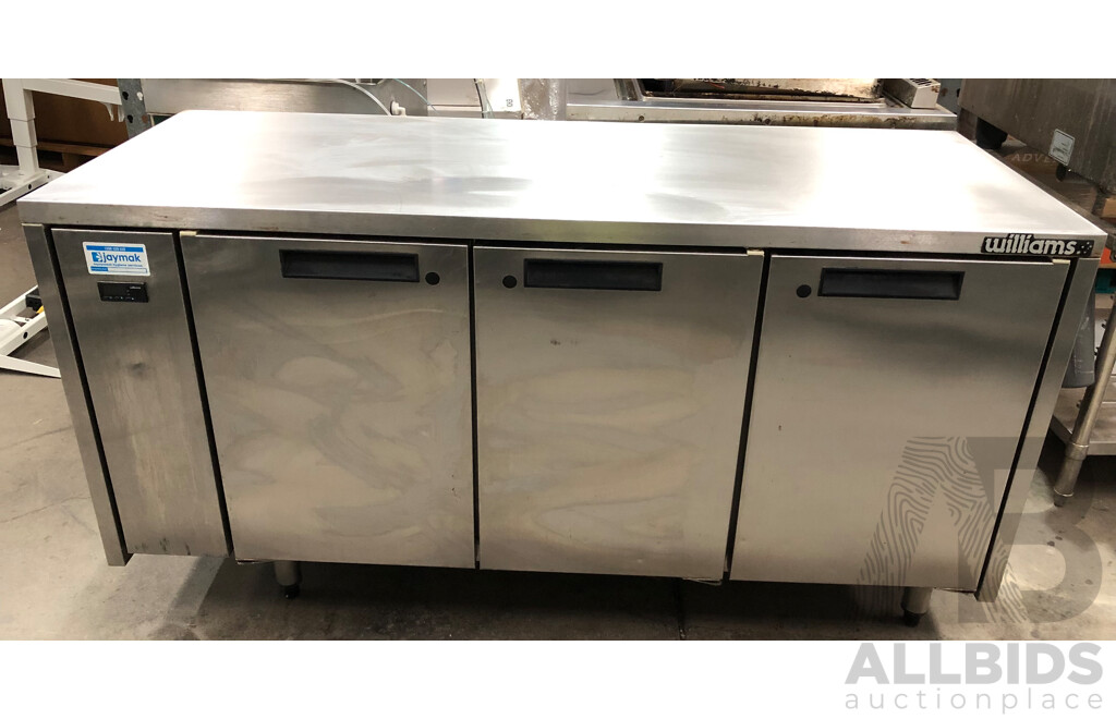 Williams Opal Stainless Steel Three Door Solid Refrigerator