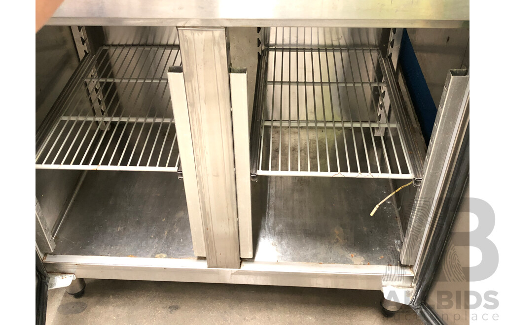 Williams Opal Stainless Steel Two Door Solid Refrigerator