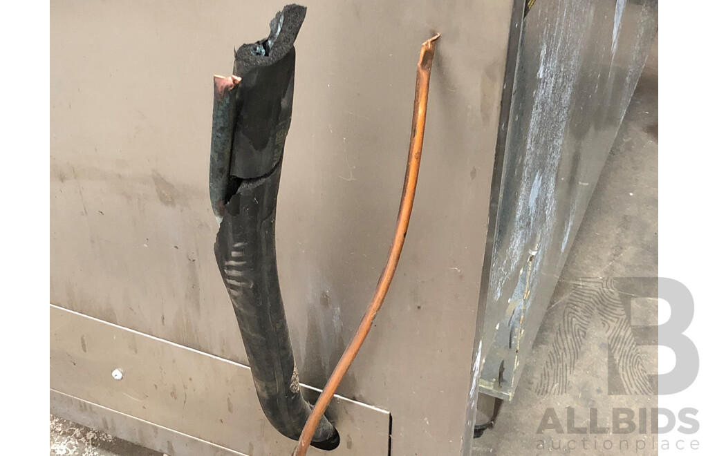 Williams Opal Stainless Steel Two Door Solid Refrigerator