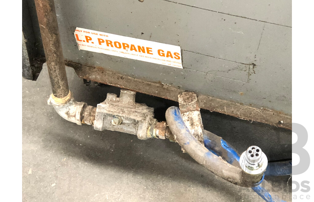 Goldstein LPG Four Burner Gas Cooktop/Oven