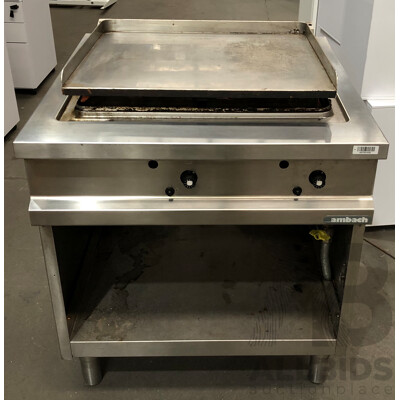 AmbachGH 120H Dual Burner Natural Gas Griddle