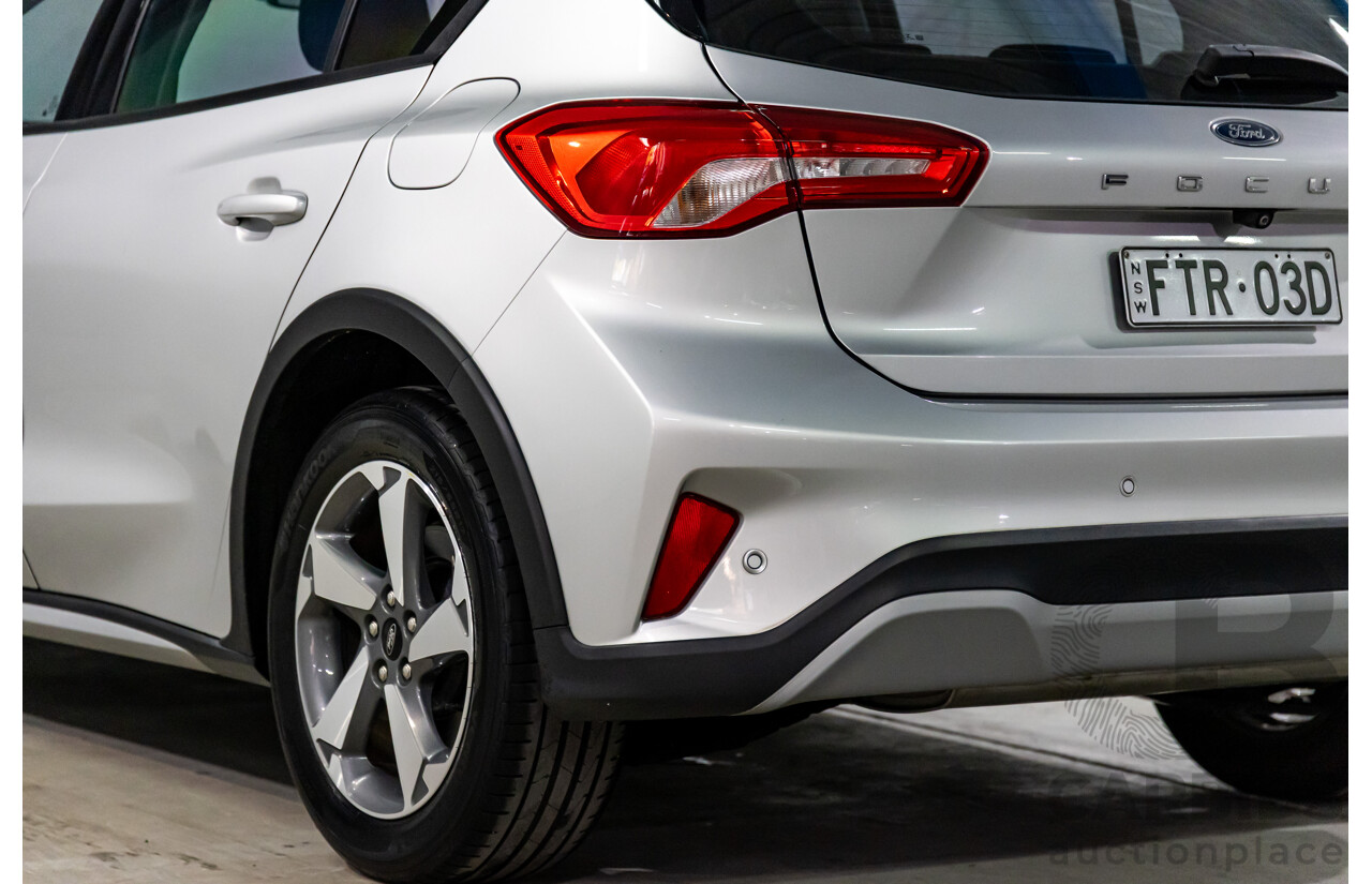 08/2019 Ford Focus Active (FWD) SA MY19.75 5d Hatchback Moondust Silver Metallic Turbo 1.5L