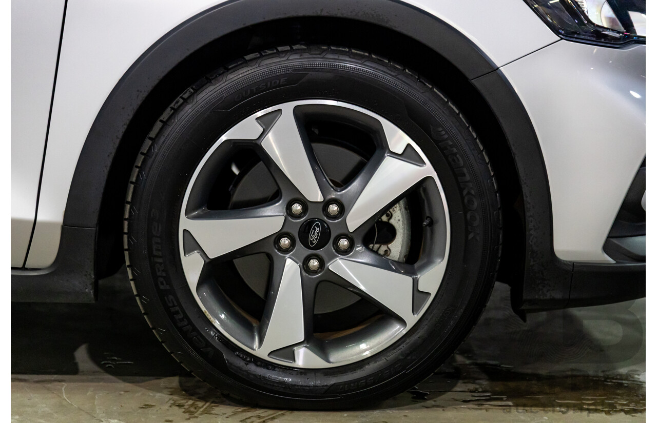 08/2019 Ford Focus Active (FWD) SA MY19.75 5d Hatchback Moondust Silver Metallic Turbo 1.5L