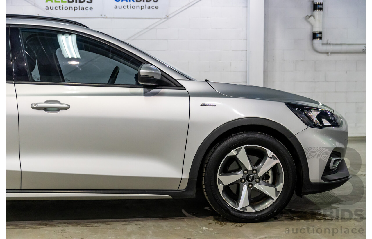 08/2019 Ford Focus Active (FWD) SA MY19.75 5d Hatchback Moondust Silver Metallic Turbo 1.5L