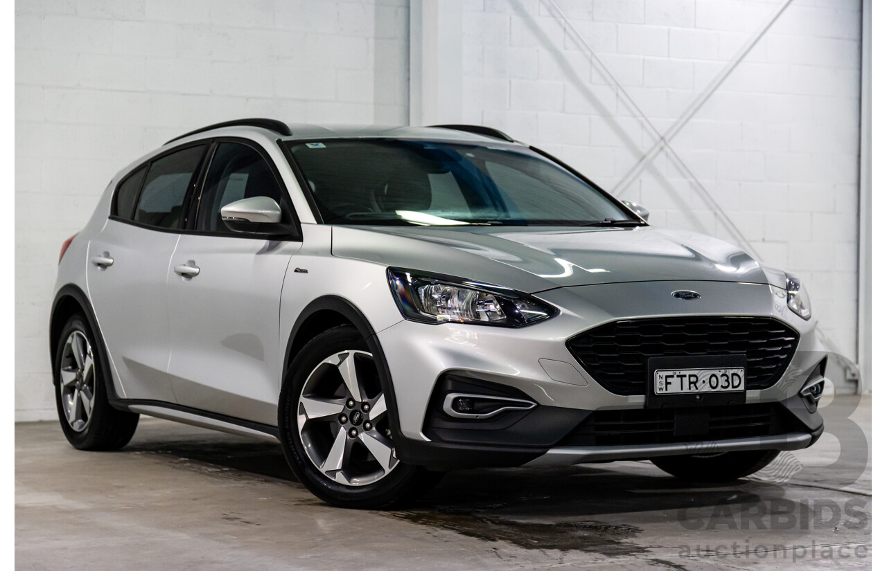 08/2019 Ford Focus Active (FWD) SA MY19.75 5d Hatchback Moondust Silver Metallic Turbo 1.5L