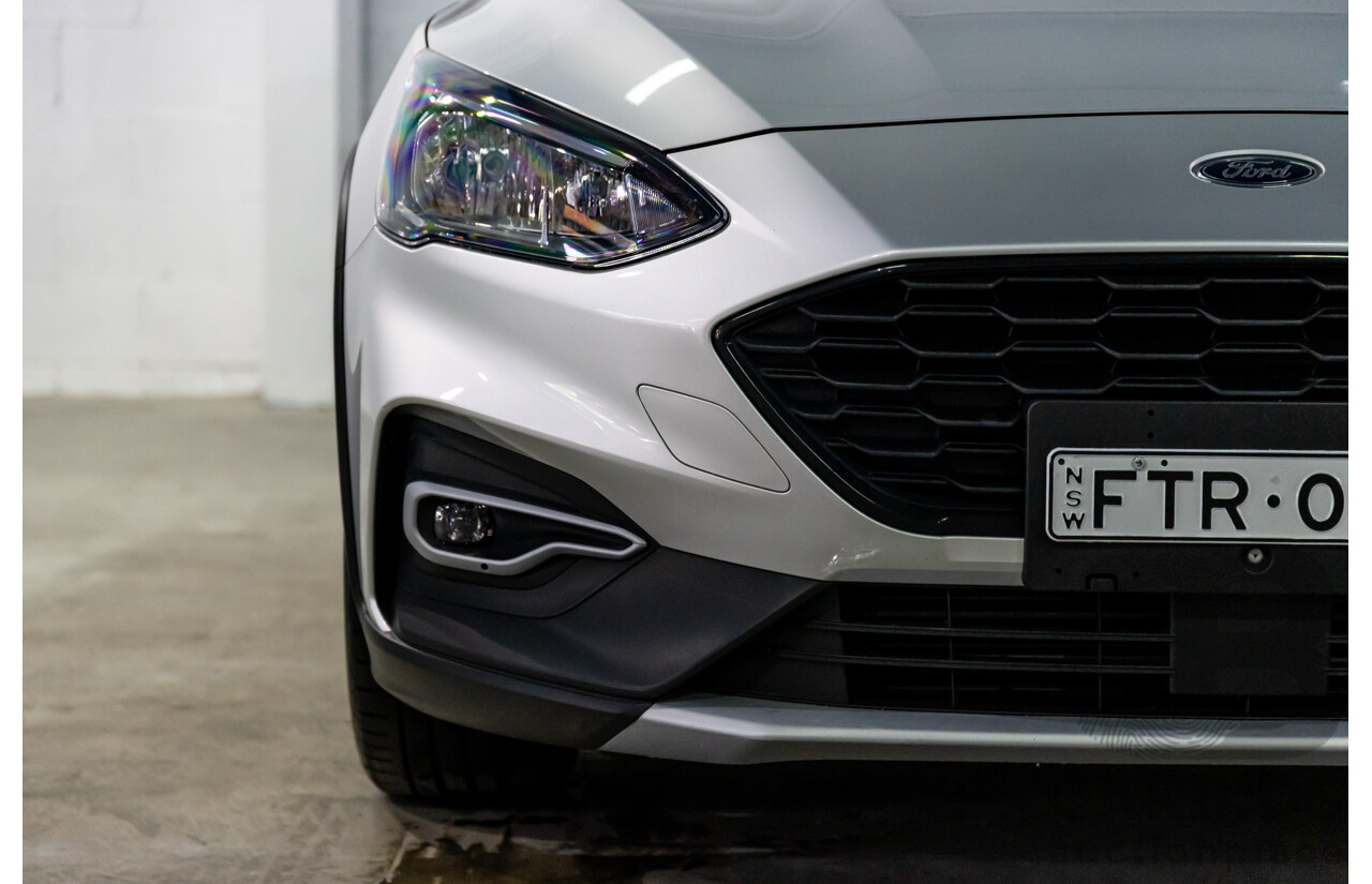 08/2019 Ford Focus Active (FWD) SA MY19.75 5d Hatchback Moondust Silver Metallic Turbo 1.5L