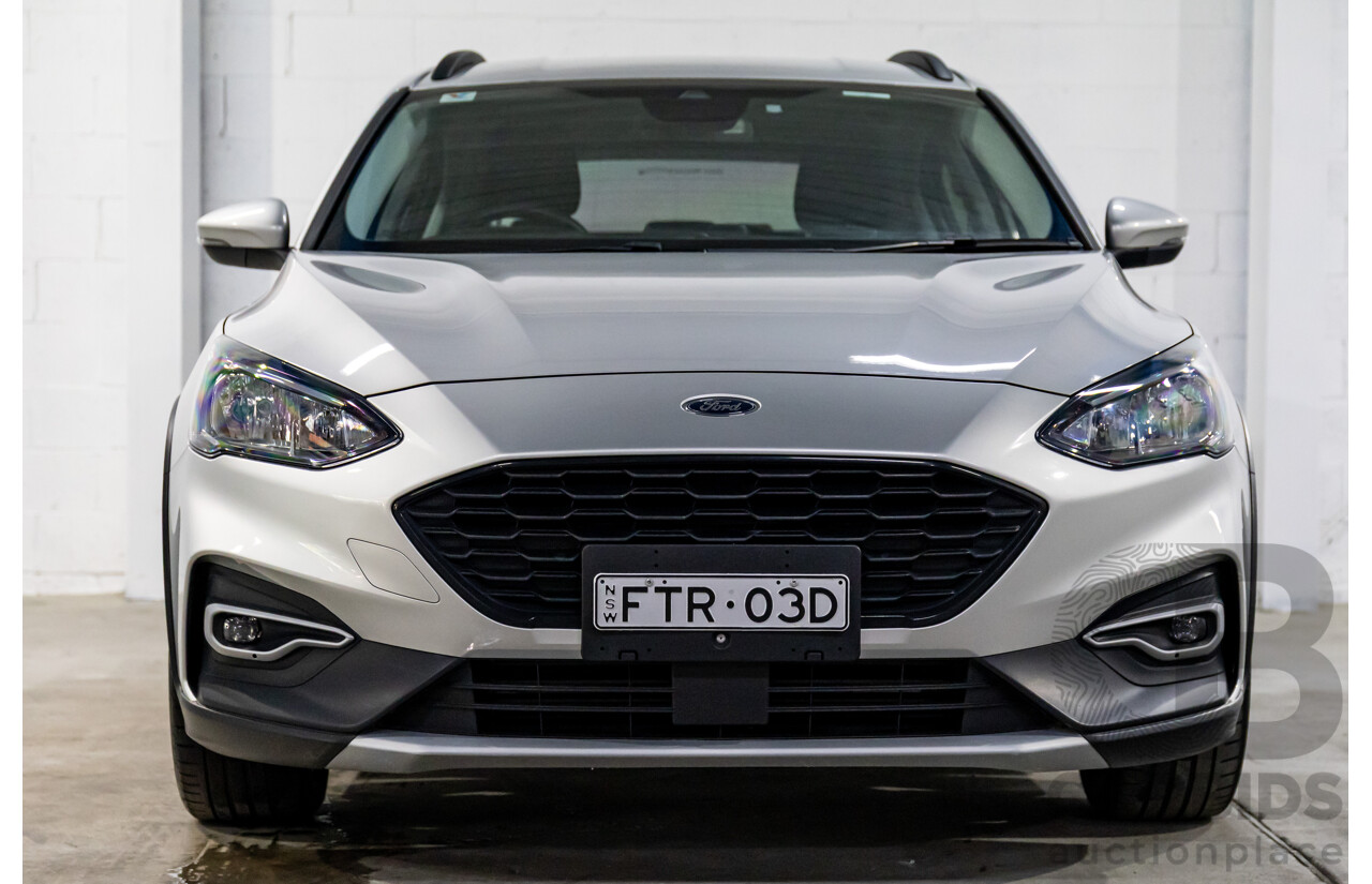 08/2019 Ford Focus Active (FWD) SA MY19.75 5d Hatchback Moondust Silver Metallic Turbo 1.5L