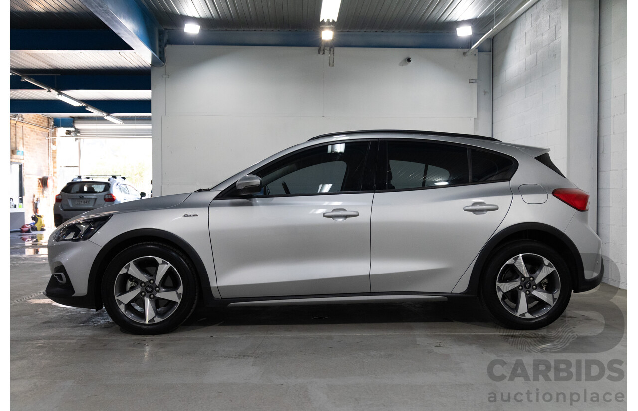 08/2019 Ford Focus Active (FWD) SA MY19.75 5d Hatchback Moondust Silver Metallic Turbo 1.5L