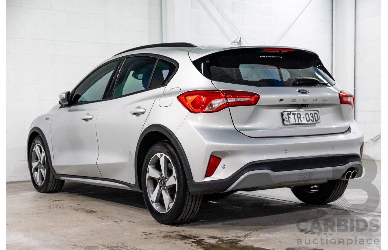08/2019 Ford Focus Active (FWD) SA MY19.75 5d Hatchback Moondust Silver Metallic Turbo 1.5L