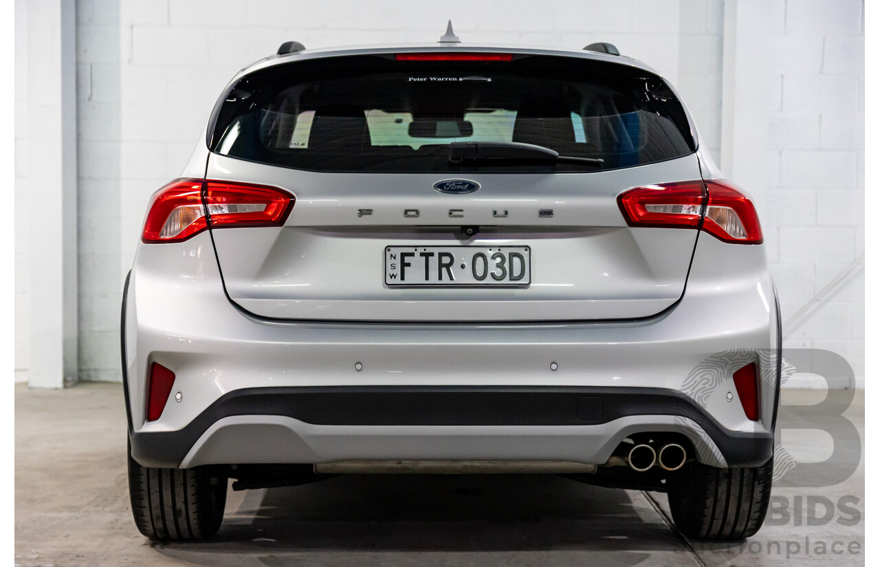 08/2019 Ford Focus Active (FWD) SA MY19.75 5d Hatchback Moondust Silver Metallic Turbo 1.5L