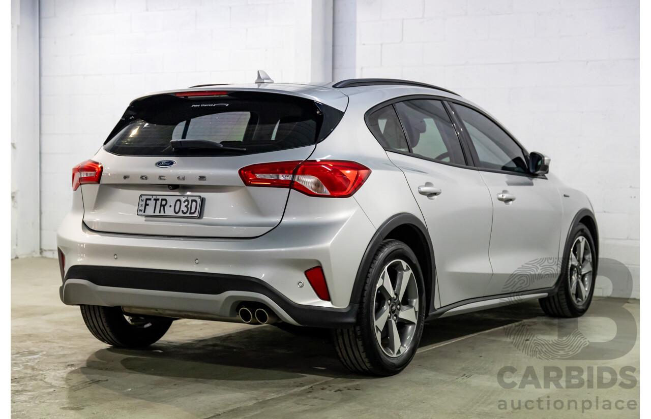 08/2019 Ford Focus Active (FWD) SA MY19.75 5d Hatchback Moondust Silver Metallic Turbo 1.5L