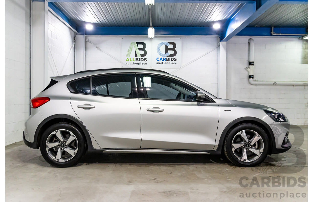 08/2019 Ford Focus Active (FWD) SA MY19.75 5d Hatchback Moondust Silver Metallic Turbo 1.5L