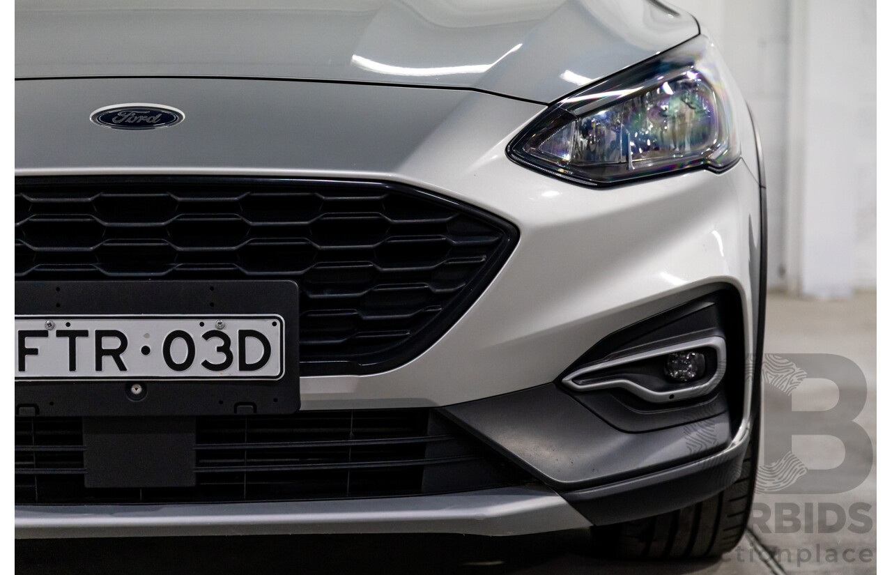 08/2019 Ford Focus Active (FWD) SA MY19.75 5d Hatchback Moondust Silver Metallic Turbo 1.5L