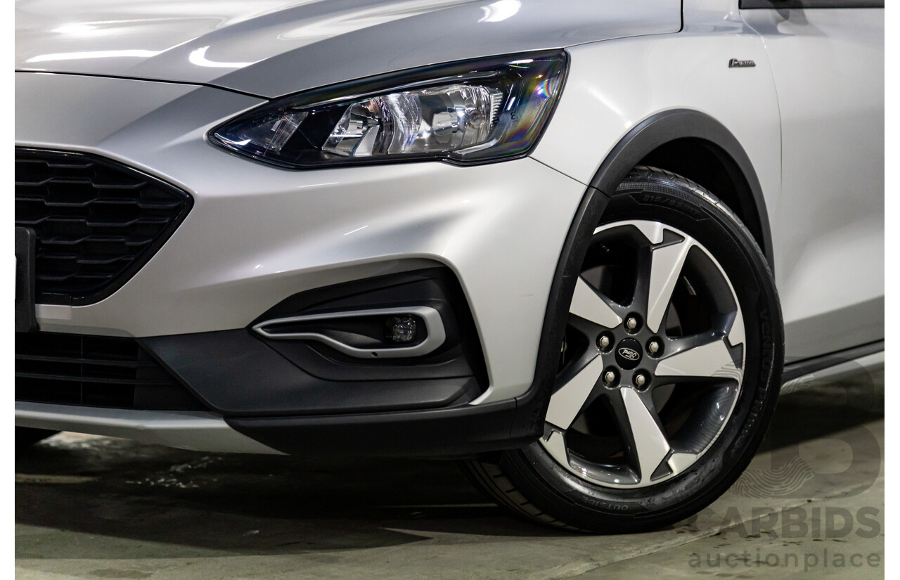 08/2019 Ford Focus Active (FWD) SA MY19.75 5d Hatchback Moondust Silver Metallic Turbo 1.5L