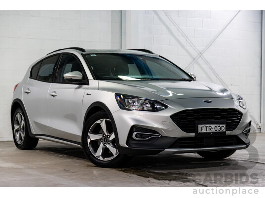 08/2019 Ford Focus Active (FWD) SA MY19.75 5d Hatchback Moondust Silver Metallic Turbo 1.5L
