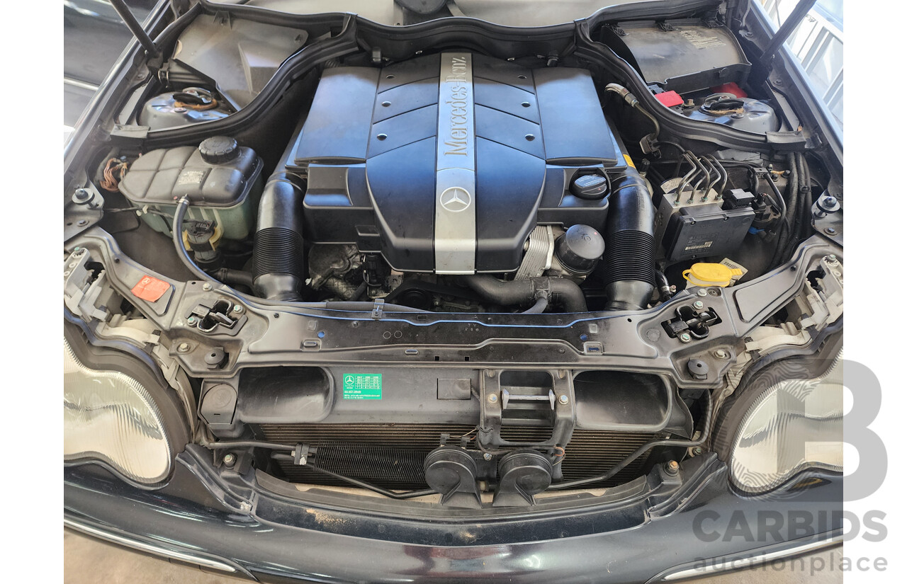 7/2002 Mercedes-Benz C240 Avantgarde W203 4d Sedan Green 2.6L