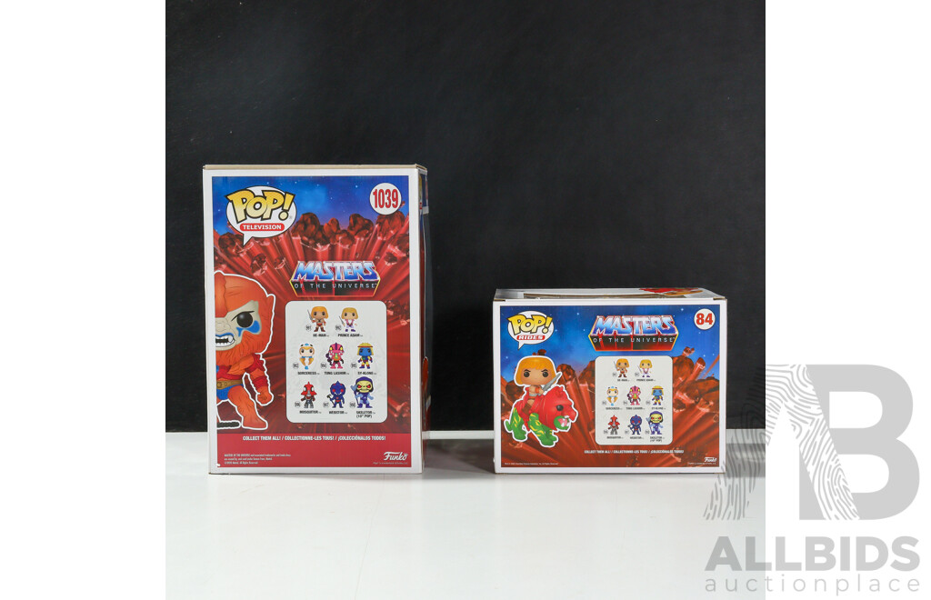 Funko Pop! Masters of the Universe Television Beast Man and He-Man on Battlecat