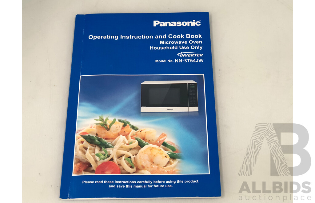 Panasonic 1100 Watt Inverter Microwave Oven