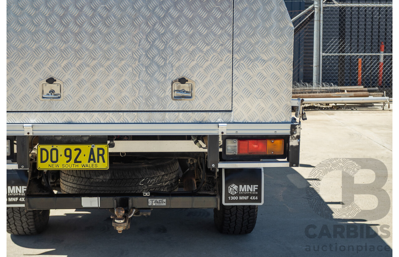 02/2016 Mitsubishi Triton GLX (4x4) MQ MY16 UPGRADE Dual Cab Utility White Turbo Diesel 2.4L