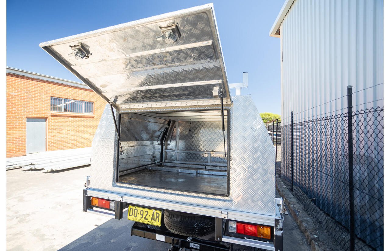 02/2016 Mitsubishi Triton GLX (4x4) MQ MY16 UPGRADE Dual Cab Utility White Turbo Diesel 2.4L