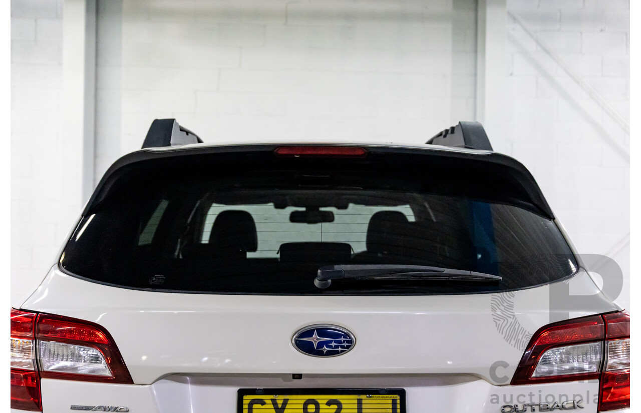 07/2018 Subaru Outback 2.0D Premium (AWD) MY18 4d Wagon Crystal White Pearl Turbo Diesel 2.0L