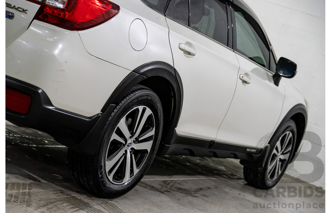 07/2018 Subaru Outback 2.0D Premium (AWD) MY18 4d Wagon Crystal White Pearl Turbo Diesel 2.0L