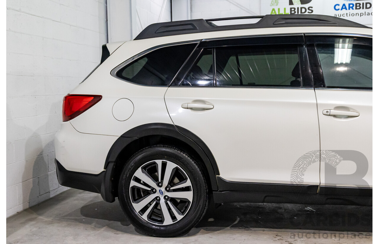 07/2018 Subaru Outback 2.0D Premium (AWD) MY18 4d Wagon Crystal White Pearl Turbo Diesel 2.0L