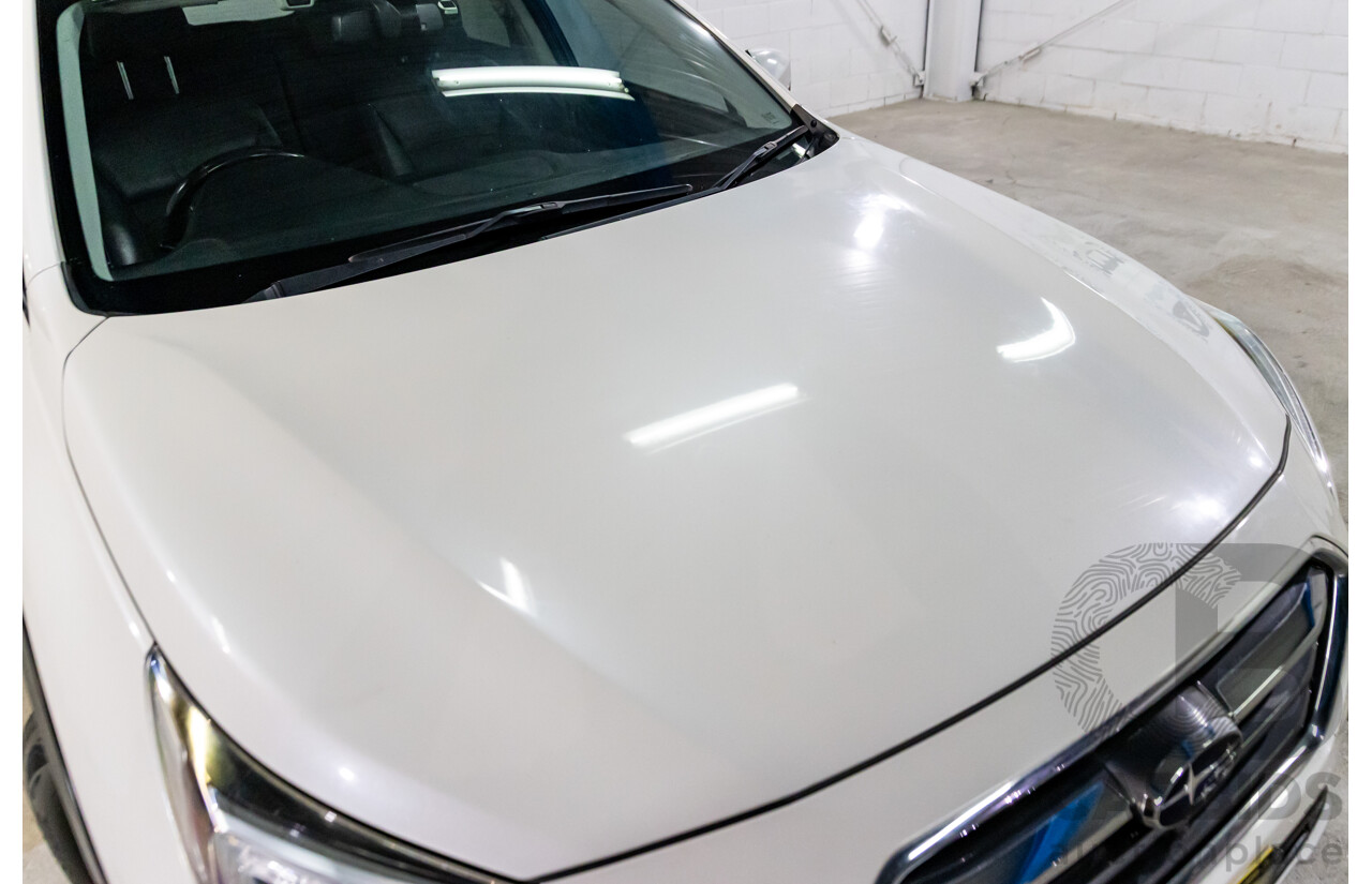 07/2018 Subaru Outback 2.0D Premium (AWD) MY18 4d Wagon Crystal White Pearl Turbo Diesel 2.0L