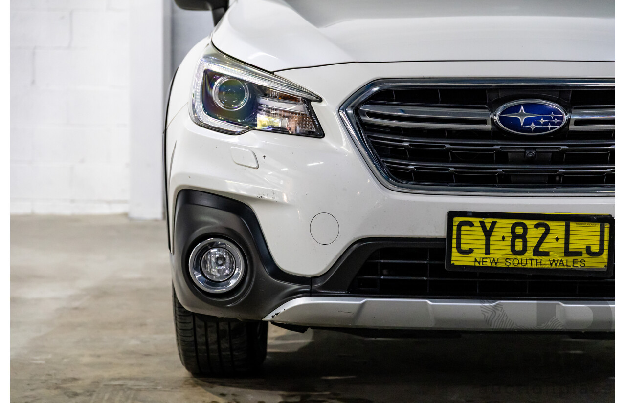07/2018 Subaru Outback 2.0D Premium (AWD) MY18 4d Wagon Crystal White Pearl Turbo Diesel 2.0L