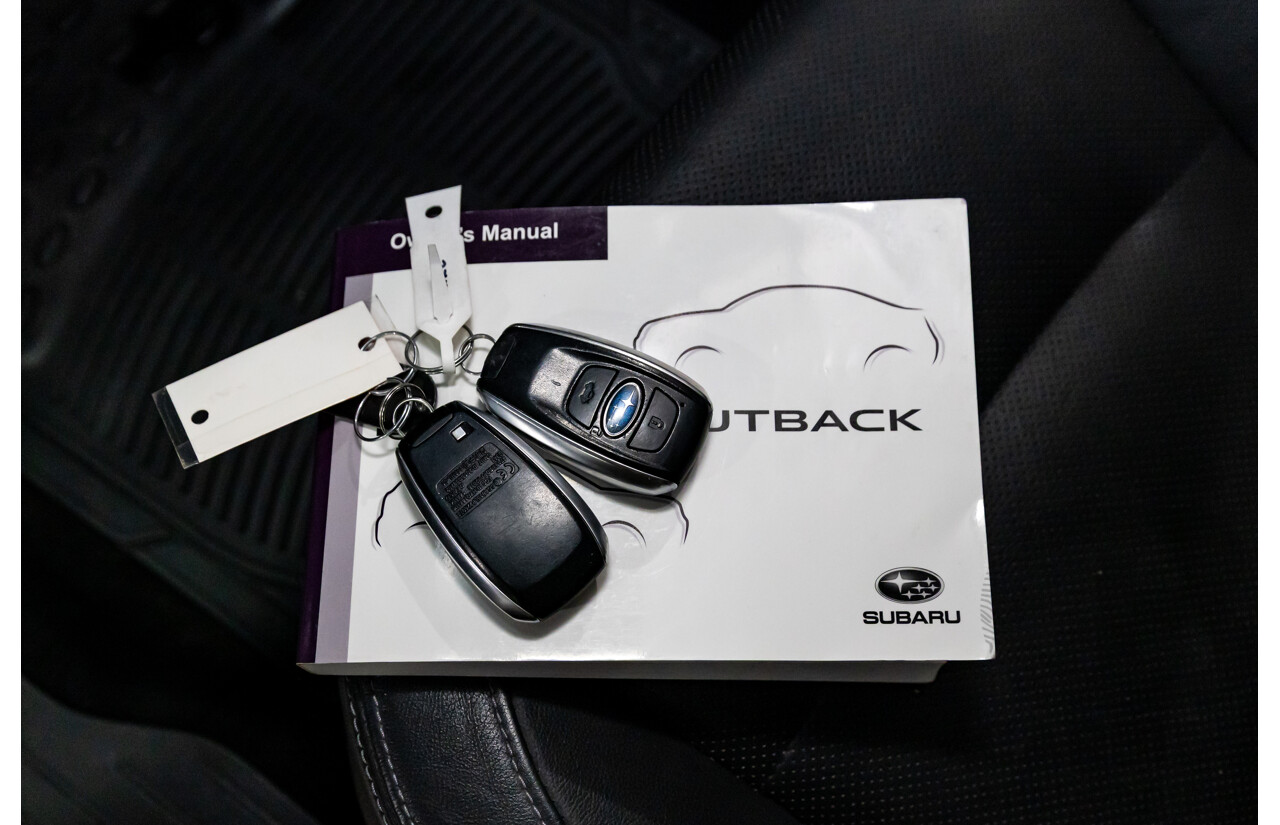 07/2018 Subaru Outback 2.0D Premium (AWD) MY18 4d Wagon Crystal White Pearl Turbo Diesel 2.0L