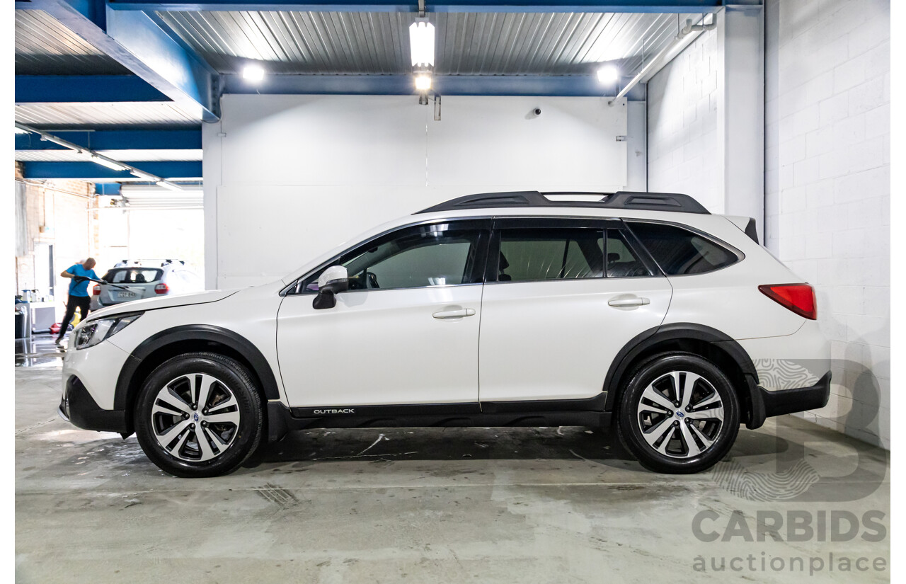 07/2018 Subaru Outback 2.0D Premium (AWD) MY18 4d Wagon Crystal White Pearl Turbo Diesel 2.0L