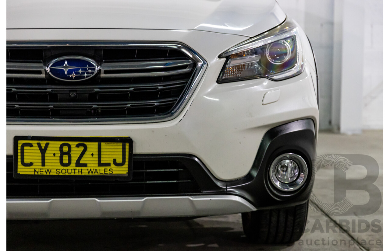 07/2018 Subaru Outback 2.0D Premium (AWD) MY18 4d Wagon Crystal White Pearl Turbo Diesel 2.0L