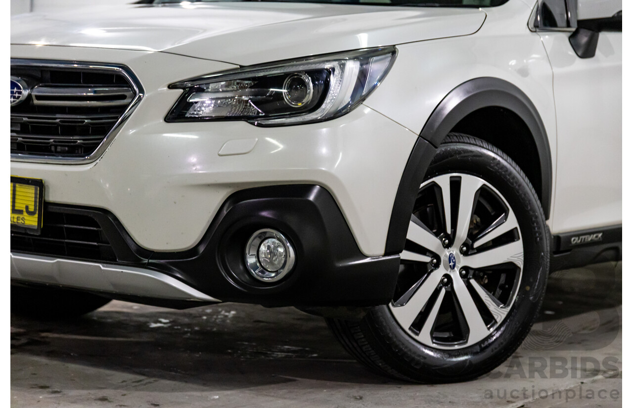 07/2018 Subaru Outback 2.0D Premium (AWD) MY18 4d Wagon Crystal White Pearl Turbo Diesel 2.0L