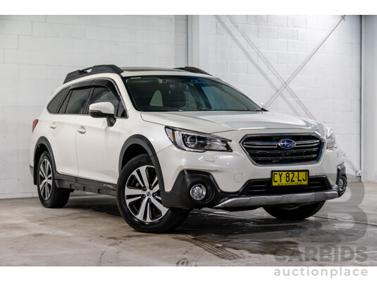 07/2018 Subaru Outback 2.0D Premium (AWD) MY18 4d Wagon Crystal White Pearl Turbo Diesel 2.0L