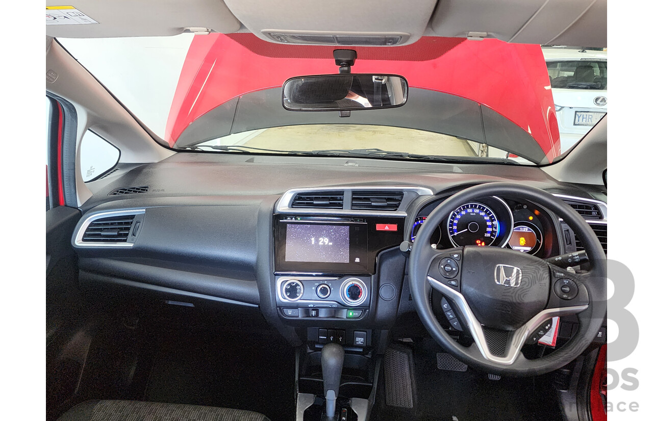 12/2015 Honda Jazz VTi GK MY15 5d Hatchback Red 1.5L