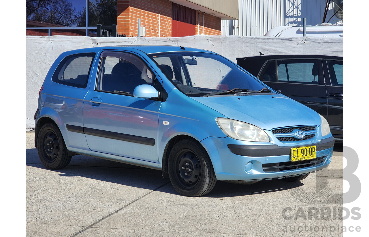 12/2006 Hyundai Getz 1.4 TB UPGRADE 3d Hatchback Blue 1.4L